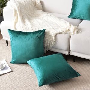 Krifey Velvet  Pillow Covers (3 for the listed price)